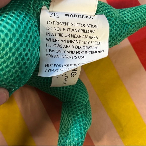 Your Zone 12" Dinosaur Beach Nylon Soft Toy - New Without Tag Oeko-Tex - Picture 10 of 11